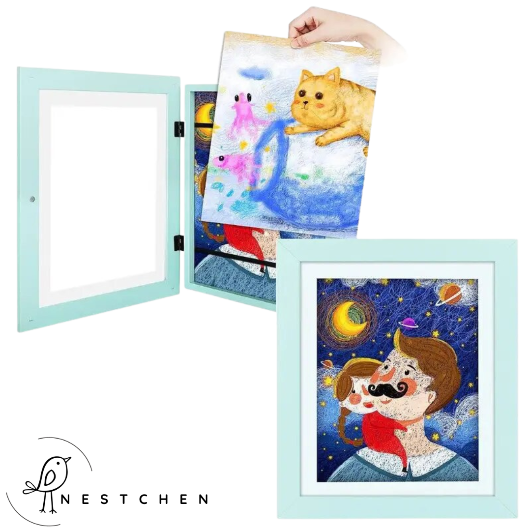 Ewiger Bilderrahmen mit Magnetverschluss