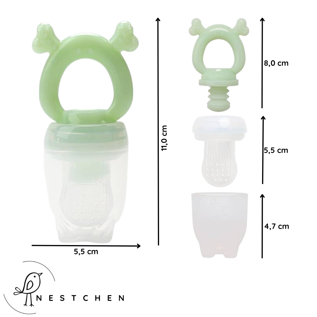 Fruchtsauger + Eiswürfelform für Muttermilch