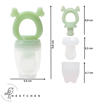 Fruchtsauger + Eiswürfelform für Muttermilch