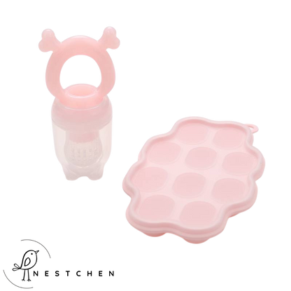Fruchtsauger + Eiswürfelform für Muttermilch